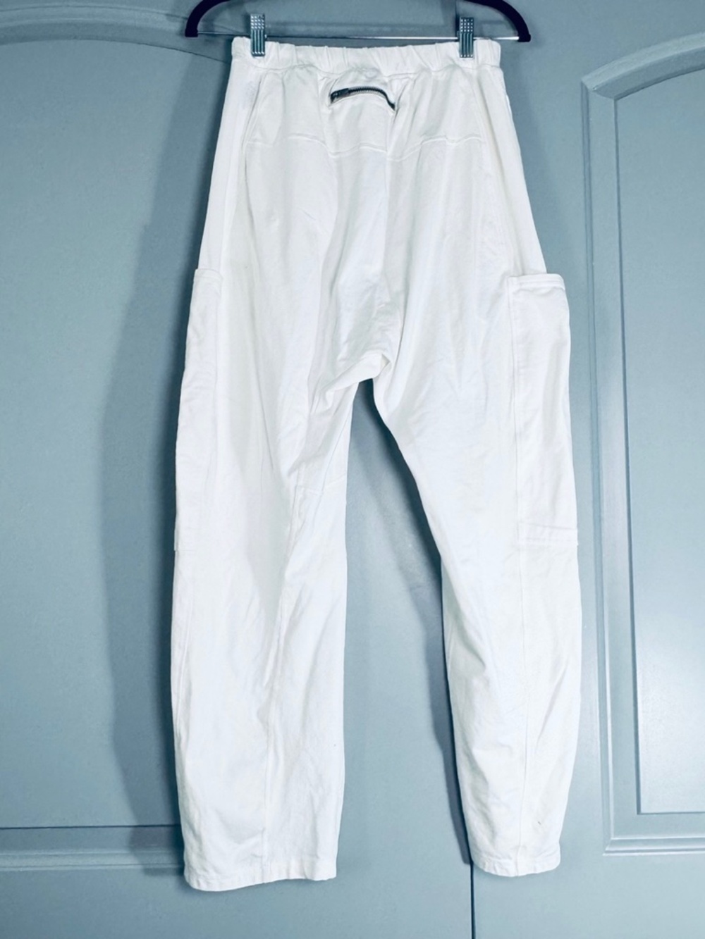 Free People Movement White Harem Pants SZ S - Picture 4 of 4